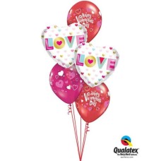 Bukiet 854 Always Have. Always Will. Qualatex #97188-2 23407-3